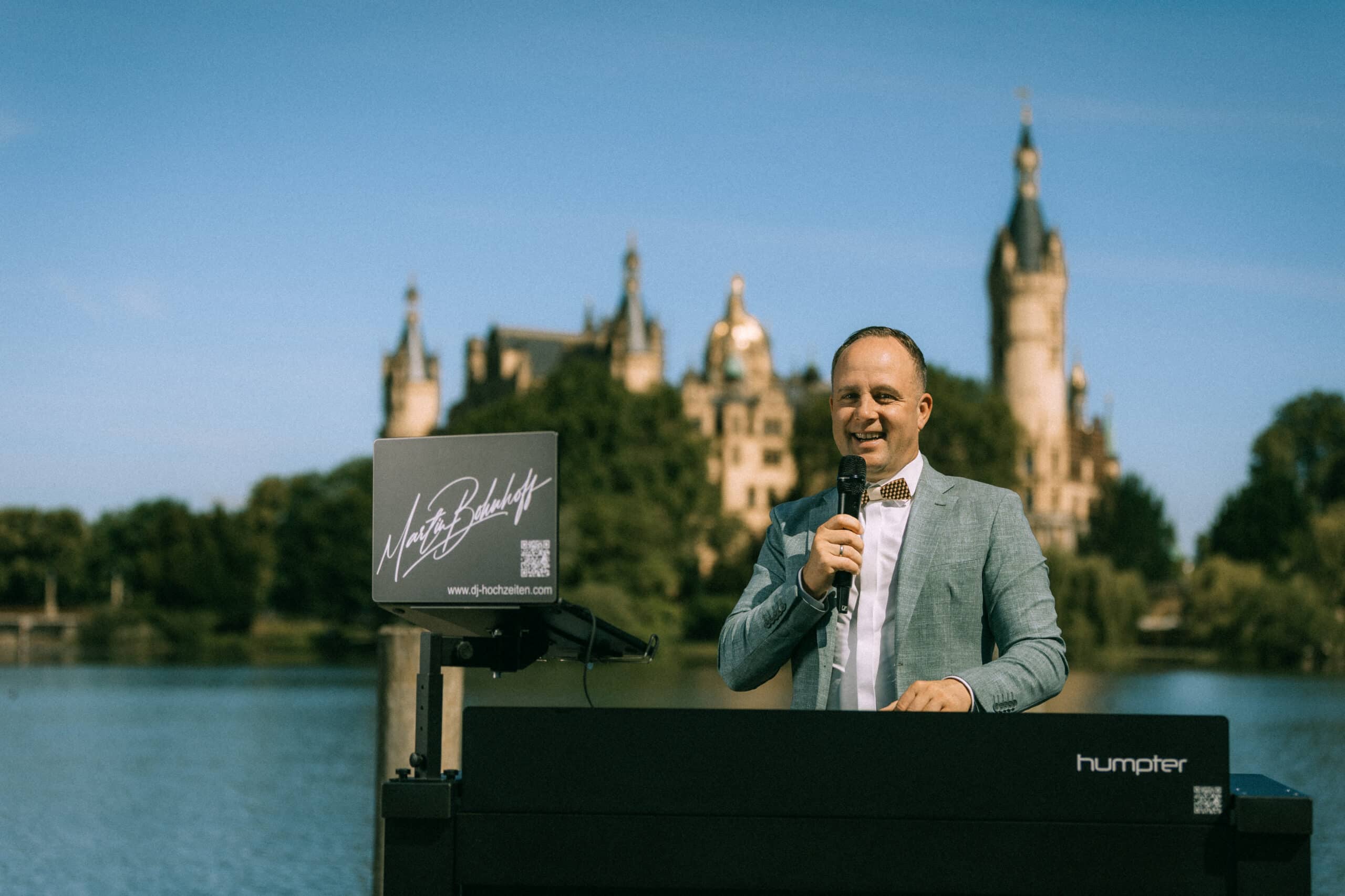 DJ-Mischpult von DJ Martin Bohnhoff